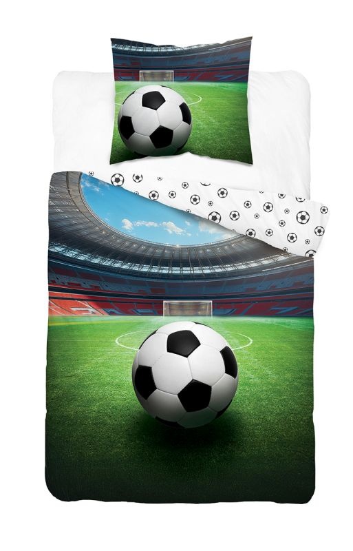 Povlečení Fotbal stadion II 140x200 a 70x80 cm