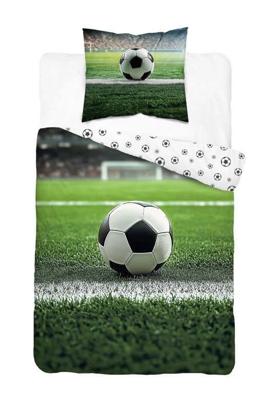 Povlečení Fotbal 140x200 a 70x80 cm