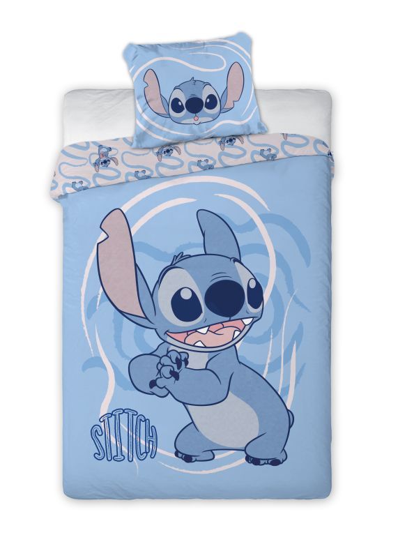 Povlečení Lilo and Stitch blue 140x200 a 70x90 cm