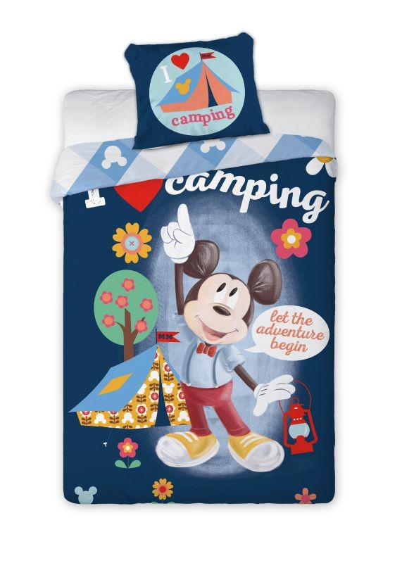 Dětské povlečení Mickey stanuje