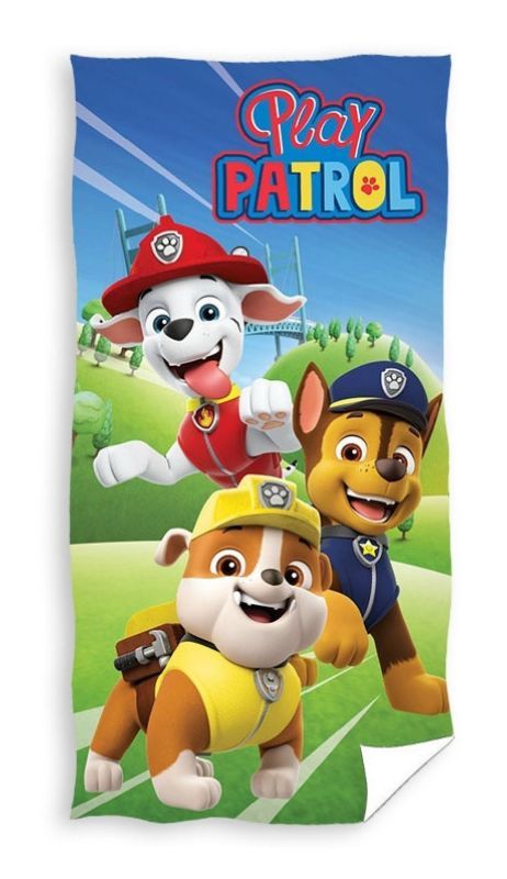 Dětská osuška Paw Patrol play 70x140 cm