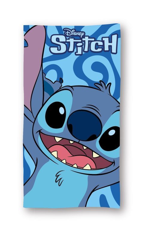 Dětská osuška Lilo and Stitch portrét 70x140 cm