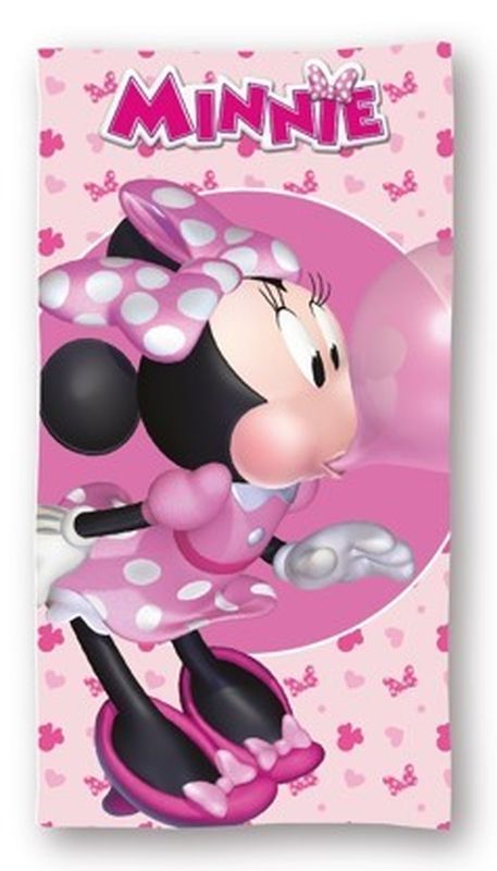 Dětská osuška Minnie mašličky 70x140 cm