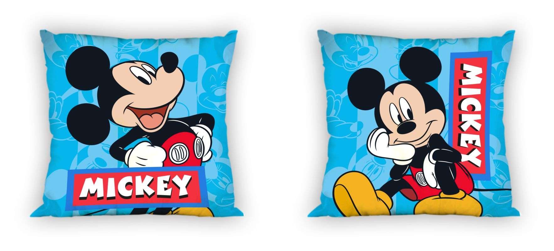 Povlak na polštářek Mickey blue 40/40