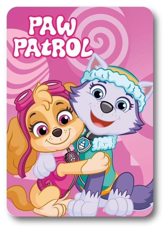 Fleece deka Paw Patrol Girl 100/140