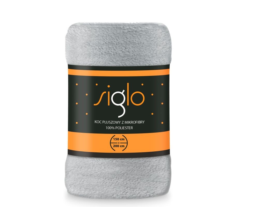 Deka mikroplyš super soft světle šedá 150/200