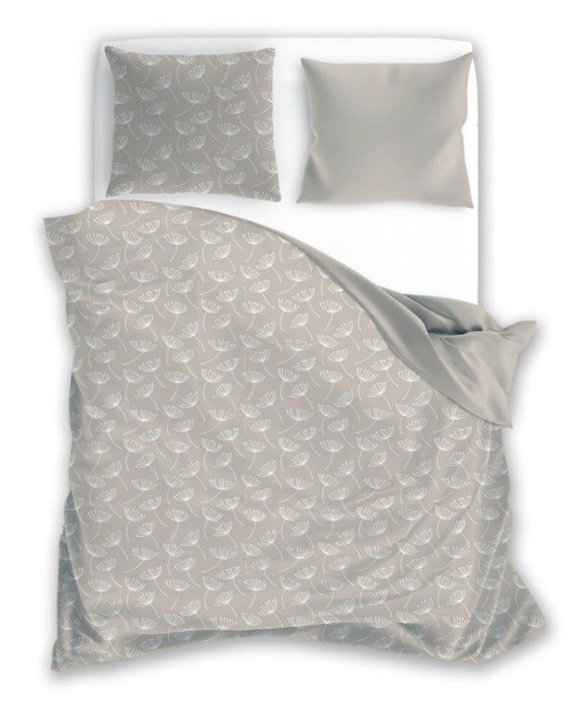 Povlečení MICRO SATÉN Pampelišky krémová 140x200 a 70x90 cm