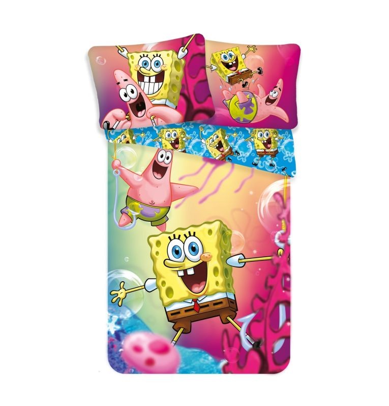 Povlečení SpongeBob 140x200 a 70x90 cm