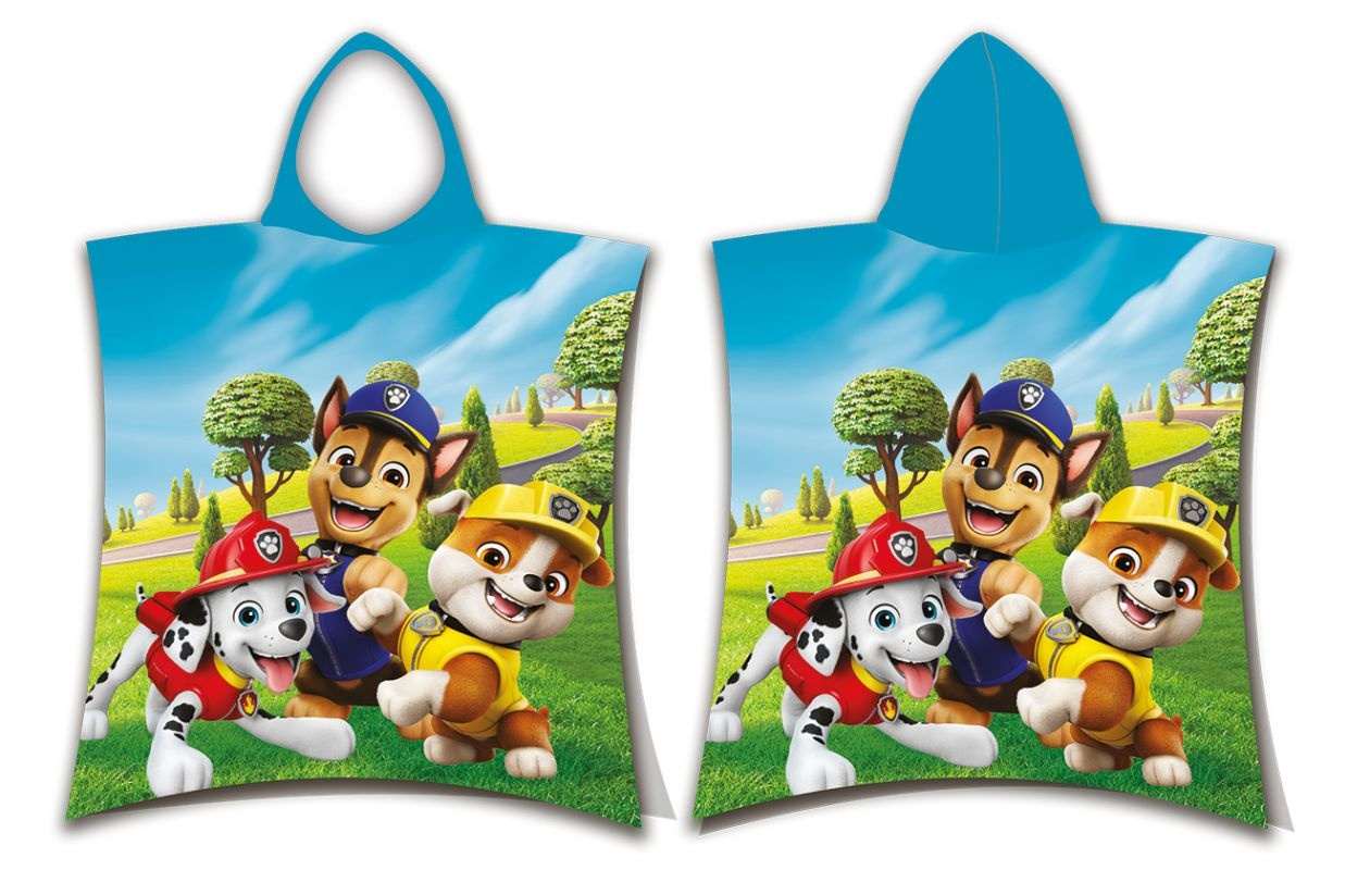 Dětské koupací pončo Paw Patrol PP643 50x115 cm