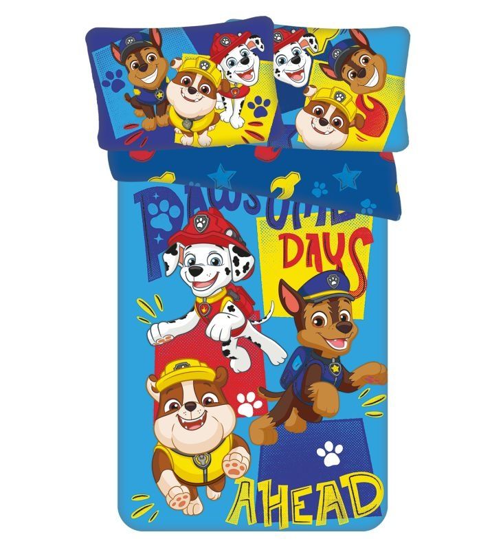 Povlečení do postýlky Paw Patrol PP579 baby 100x135 a 40x60 cm