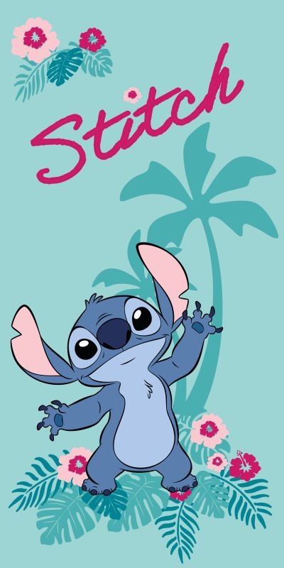 Dětská osuška MICRO Lilo and Stitch Hawaii 70x140 cm