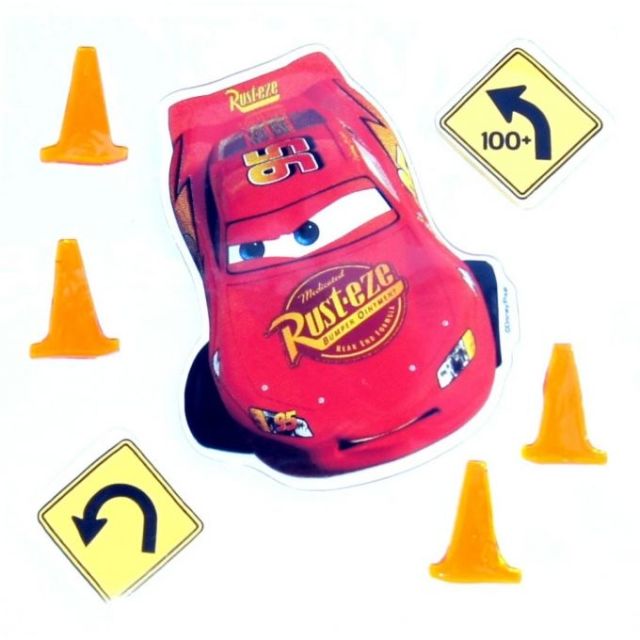 Gelová dekorace Disney Auta Cars