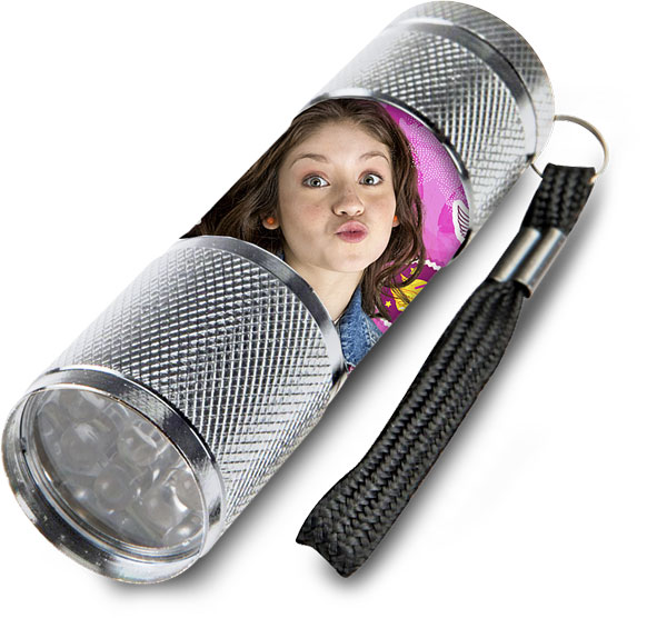 LED baterka Soy Luna stříbrná