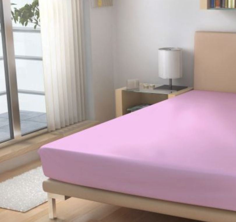 Bavlna prostěradlo postýlka Růžové 60x120 cm