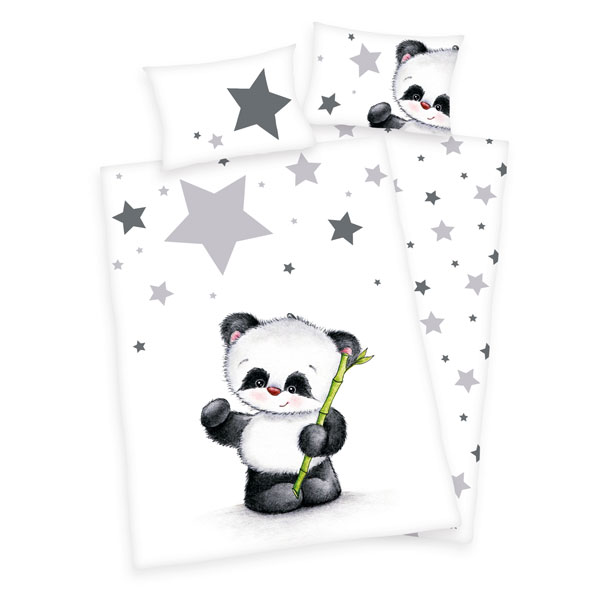 BABY Povlečení do postýlky Panda